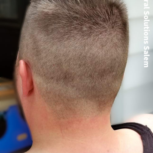 Get close up with this great cool haircut in Salem Ohio