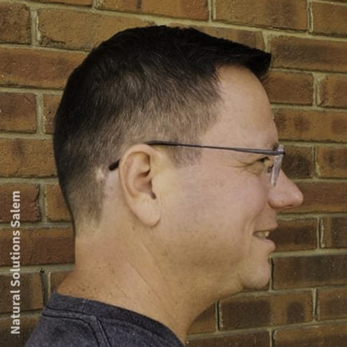 the everyday man haircut at Natural Solutions Salem