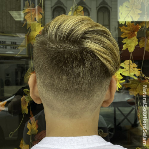 Natural Solutions does Cool Haircuts For Boys | Short Sides, Long Top Boy Hairstyles