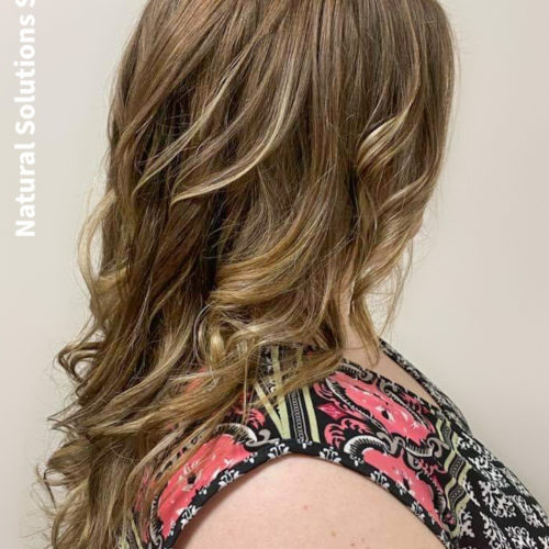 dark blonde haircolor needs dimension with babylight highlights