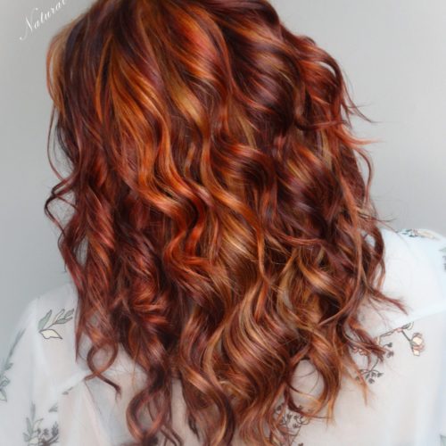 copper haircolor styles for long hair in salem ohio