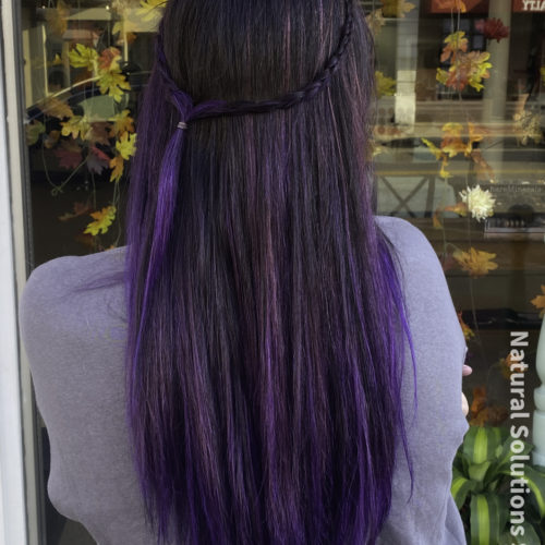 vivid purple haircolor styles for long hair in salem ohio