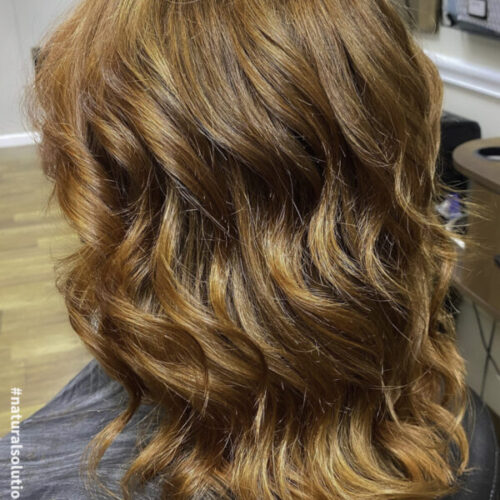 Transformation haircolor and styling by Calista Nuzzo in Salem Ohio Salon