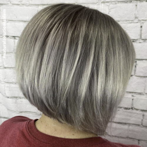 best grey transitioning hairstyles for women